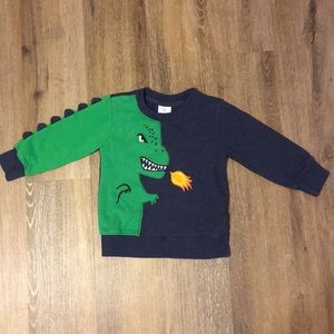 Hanna Andersson dragon crew neck sweatshirt